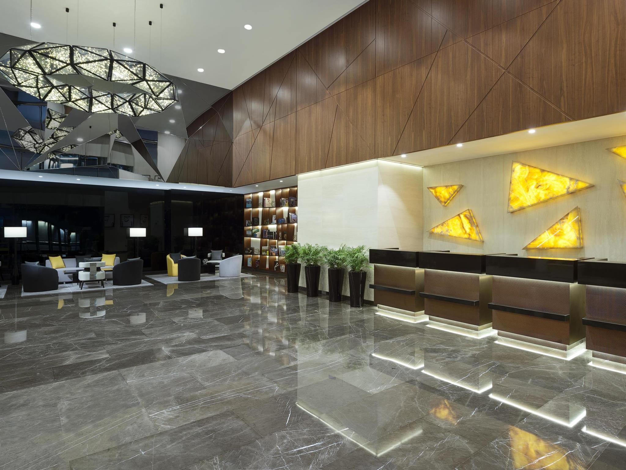 Tryp By Wyndham Dubai Hotel Ngoại thất bức ảnh Reception area