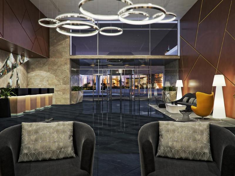 Tryp By Wyndham Dubai Hotel Ngoại thất bức ảnh The lobby of the hotel